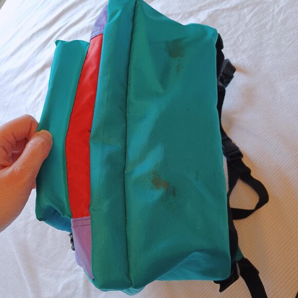 Vintage 1995 Canada Games XV Grande Prairie Alberta Backpack Book Bag - Picture 10 of 14